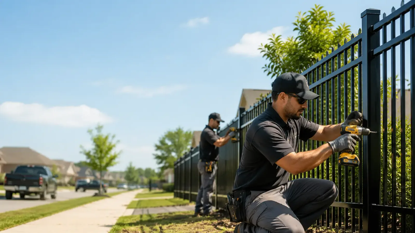 Metal Fence Installation in Farragut, TN